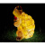 博雷奇led动物造型灯乌龟灯发光情人龟树脂草坪灯景观装饰小品灯灯 浅黄色