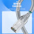 丰应子 超五类屏蔽网线 铠装网络线30米成品防鼠咬带水晶头 FYZ-WK20R