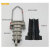 SNAYN NXJ型四芯集束耐张线夹高低压挂板拉杆式电力金具NXJ-70-9510KV 