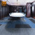爱柯部落 方块毯办公室拼接地毯 会议客厅满铺防滑地垫装隔音地毯50cm×50cm（4片）咖啡色条纹110118