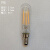 E14小螺口爱迪生灯丝LED长条短长笛试管水晶蜡烛尖泡拉尾节能灯泡 T95-4瓦E14小螺口 其它 暖黄