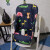 babycare儿童餐椅原装坐垫KUB 宝宝皮座套适用 藏青动物园 防水透气牛津布