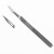 海斯迪克 HKC-95 手术刀片碳钢刀片 实验室用标本制作工具 23#(100片一盒) 