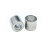 鹿色 钢丝绳铝套圆形铝套铝接头铝卡头 椭圆形铝套M0.5（100个） 一包价 