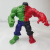 西克里绿巨人浩克 手办模型红巨人偶玩具摆件反浩克男孩生日礼物 灰色巨人(11cm)