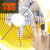 橙央(16寸低速防爆风机+5米风管)防爆轴流风机手提式移动式排风扇抽风鼓风机隧道喷漆工业通风E1034