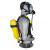 江固 江固 正压式消防空气呼吸器 钢瓶呼吸器5L 6L 6.8L碳纤维呼吸器30MPA  3C认证 供气阀