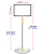 安燚 A3框+1.3米加粗杆+0.85公斤底+加重块 不锈钢水牌定制双面立式指示牌车间展示牌落地标识牌AYK-061