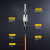 麦森特（MAXCENT）光纤跳线FC-ST 3米多模双芯千兆电信级