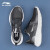 李宁（LI-NING）男鞋跑步鞋夏季新款回弹网布透气防滑耐磨休闲夏天慢跑运动鞋 黑色/雷暴灰(SOFT) 39