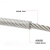 定制304不锈钢包胶钢丝绳搭棚绳柔软包皮钢丝绳1mm/2mm/4mm/8mm/10mm 外径3.0mm