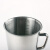 实验室用 不锈钢量杯带刻度大容量咖啡拉花杯缸大杯子直筒杯 带柄带把手量杯 500ml