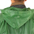 军佑 PVC牛筋加厚雨衣雨裤分体套装非一次性雨衣采茶工地劳保防雨 1J绿色 均码 