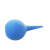 京斯坦 蓝色橡胶洗耳球 大号75ml 吹气球清洁球 皮老虎除尘气吹球  蓝色*3个 