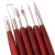 红柄6件套泥塑工具精雕油泥陶泥彩色油泥工具软陶塑工具 红柄工具6件套+工具包