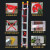 援邦 消防救援装备铝合金升降伸缩梯子 耐腐耐滑 工作救援梯 消防铝合金梯10米28kg