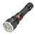 谋福（CNMF）铁路信号灯 led带磁铁强光USB充电灯(红白黄绿四光源手电筒含充电线+一节18650电池)