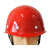 双利 盔式玻璃钢安全帽旋钮式 30顶/箱 SL-6-红