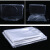 ONEVAN  PE高压袋平口袋大号防潮防尘包装薄膜袋透明塑料平口袋 140*160 6丝50个