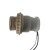 创意水管灯头座E27螺口复古工业风DIY金属铁管塑料管灯具饰具配件 6分内丝直灯头