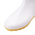 者也 28CM单里白色雨鞋37码 防滑耐油食品厂厨师卫生食品靴