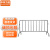 中环力安【201钢1.2*2m】不锈钢铁马定制隔离栏地铁学校施工交通防护围栏商场活动护栏