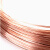 出极 T2 紫铜丝 紫铜线 导电铜线 裸铜丝 【1mm-1kg】
