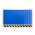 久臻 YQJ152  彩钢围挡 临时隔离工程挡板 工厂车间建筑工地施工围墙   蓝色（喷塑）2×3.13m含1根立柱