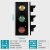 定制滑触线信号灯三相三色起重机行车安全天车指示灯LED380VHXC电 HCX-FB-10/3型