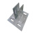 好工邦   打孔焊接预埋件铁板 预埋件钢板加工 焊接加工定制  200*200*5mm/块     单位：块
