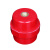 天旭高强度纺锤型红色绝缘子铜螺丝铜排零地排绝缘座支柱SM7100×36 M6 1个