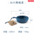 芬兰Kupilka汤碗北欧木碗bushcraft户外姆明餐具套装送收纳袋皮绳 蓝色K33中号碗