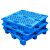 威蓝塑业 网格九脚塑料托盘物流叉车地台板仓库加厚防潮板塑胶垫板 1000×800×140(4kg)