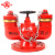 闽山 SQD100-1.6 消防多用式水泵接合器简易式 地上式接合器水泵结合器定做