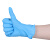 君御 SF7503一次性丁腈抛弃式手套加厚型（4.5g）蓝色100只/盒 S 