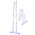 登月（DENGYUE）方管多关节梯 DYFD系列 多用梯 DYFD-37 3.7米