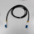 东电通信 DODEM  户外铠装光纤跳线SCLCFCST单模双芯TPU柔软野战光缆（光缆外径3.3mm)  100米