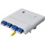 天纪Telege光纤插座 8芯网络插座 普天天际光纤网络插板NPL4.106.2082（含4个耦合器）