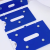 磁性标签蓝色强磁力标签贴材料卡标识贴货架仓位物资库位标示分类材料卡 6*10cm 10个装