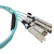 利合光电（LHG）QSFP28+AOC光纤堆叠线100G万兆光缆兼容华为思科华三锐捷浪潮等光模块 OM2红15米