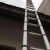 适用收缩8米伸缩梯定制梯子7米升降梯铝合金直梯登高梯工程梯单面 单面62+钩子+平衡杆