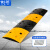 俐茗橡胶减速带波浪形坡道缓冲垫加厚款道路减速板A852厚4.5cm