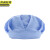 京洲实邦 浅蓝色 可调节厨房帽防油烟餐厅工作防掉发包头护士帽子JZSB-9143