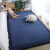 加厚地毯卧室床边毯防摔婴儿宝宝爬行客厅阳台打地铺 厘米厚度-深蓝色 厘米