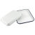 玛仕福 搪瓷托盘 白色实验室化工消毒盘 方形盘 单个40*60cm 加厚平底 