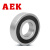 美国AEK/艾翌克 S61901-2Z 不锈钢深沟球轴承 440材质 钢盖密封 【12*24*6】