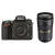 尼康（Nikon）AF-S 24-70mm f/2.8G ED一代大三元防抖单反镜头VR . 尼康24-70F2.8G一代港货 套餐一 尼康口
