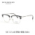 BURBERRY博柏利眼镜框男士时尚眉框巴宝莉光学眼镜架可配近视2359 0BE2359-3002-53 配蔡司佳锐1.74高清膜镜片
