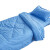 沸耐笙 FNS-03498 宿舍三件套棉被加厚床单被褥枕套 靠蓝色[活性棉] 夏季款1.0床[含夏凉被] 套
