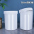 厂家批发 300ml毫升克塑料桶 加厚白色桶直立塑料桶 广口涂料罐 白色 300ml